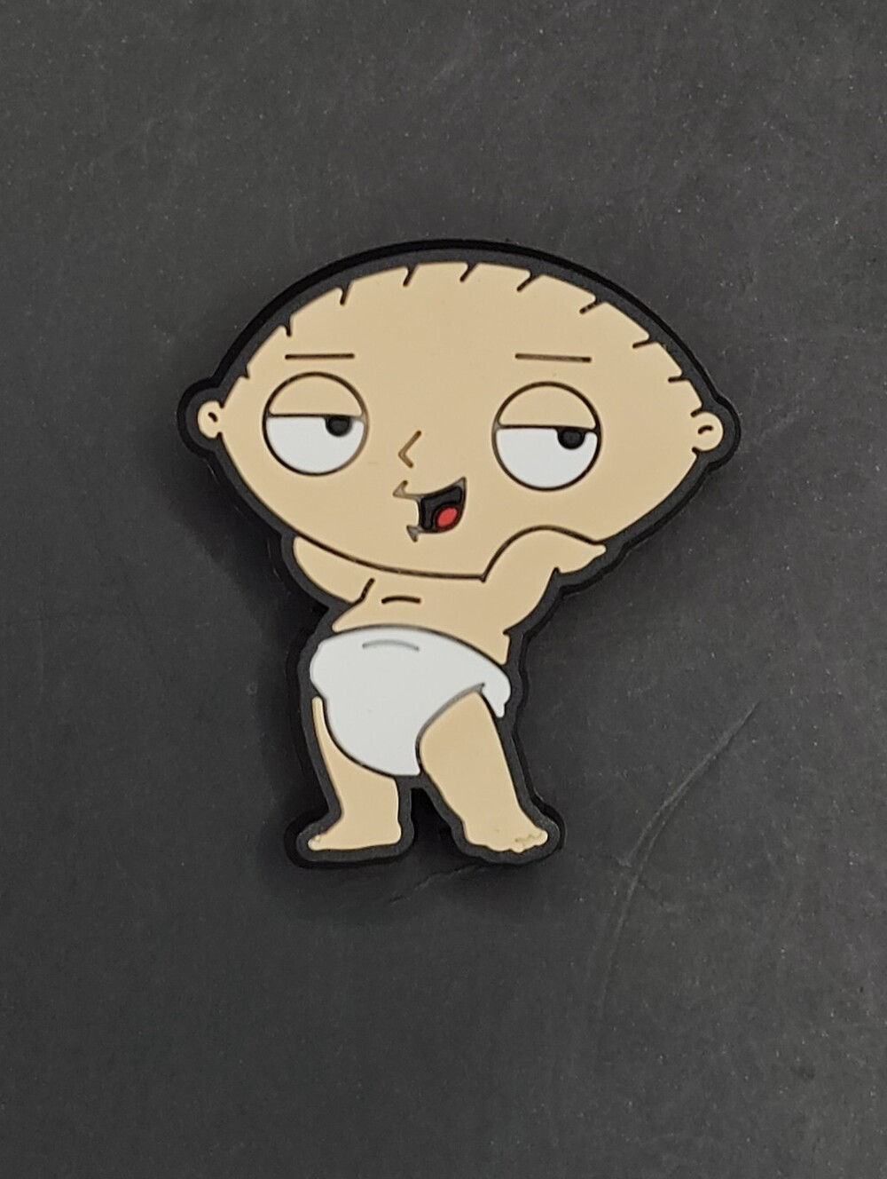 (5/$15) Stewie Croc Charm